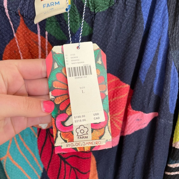 ❌ SOLD ❌ Farm Rio Frances Jumpsuit Anthropologie - Picture 8 of 9